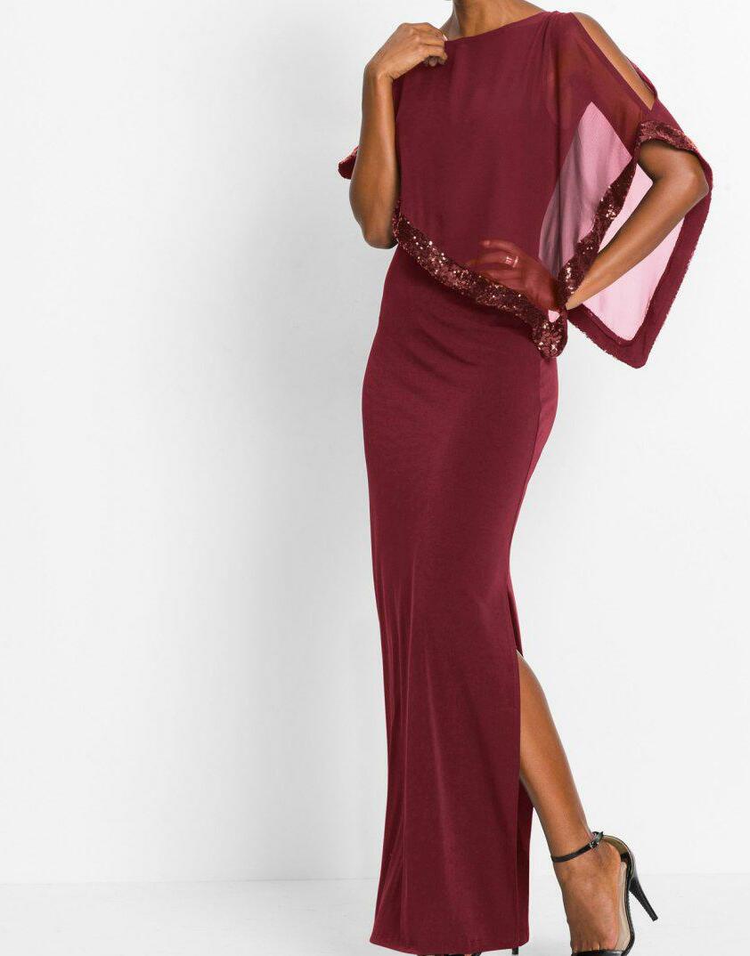 MAXI SUKIENKA W CEKINY