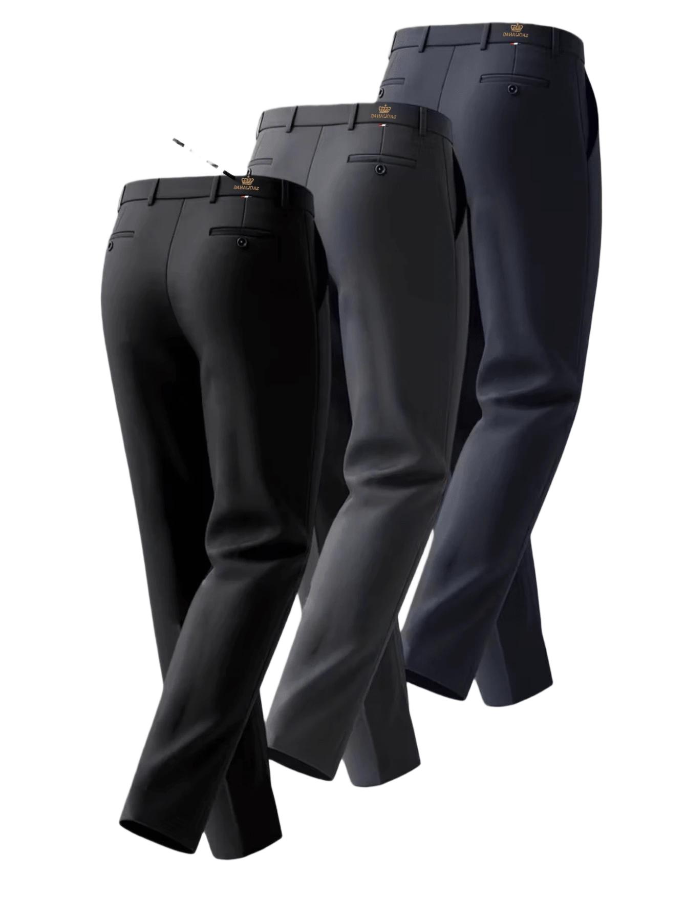 Spodnie garniturowe 3-PACK
