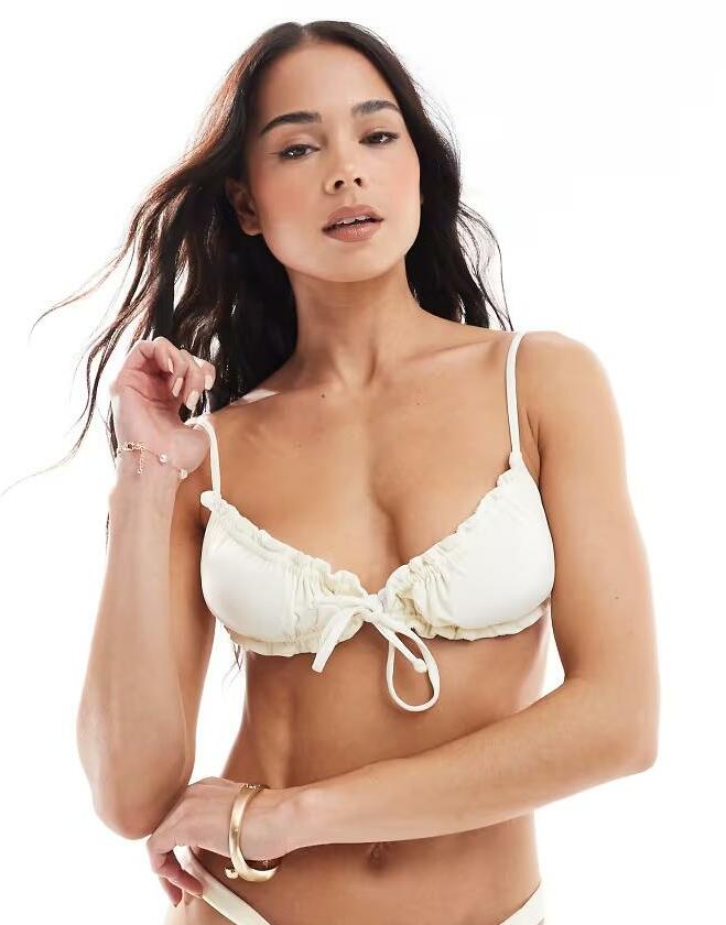 KREMOWA GÓRA OD BIKINI 