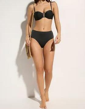 GÓRA OD BIKINI ZWIERZĘCY WZÓR Z FISZBINAMI