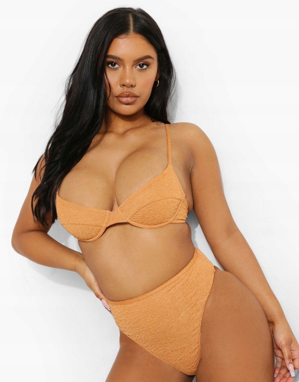 pomarańczowy dół od bikini