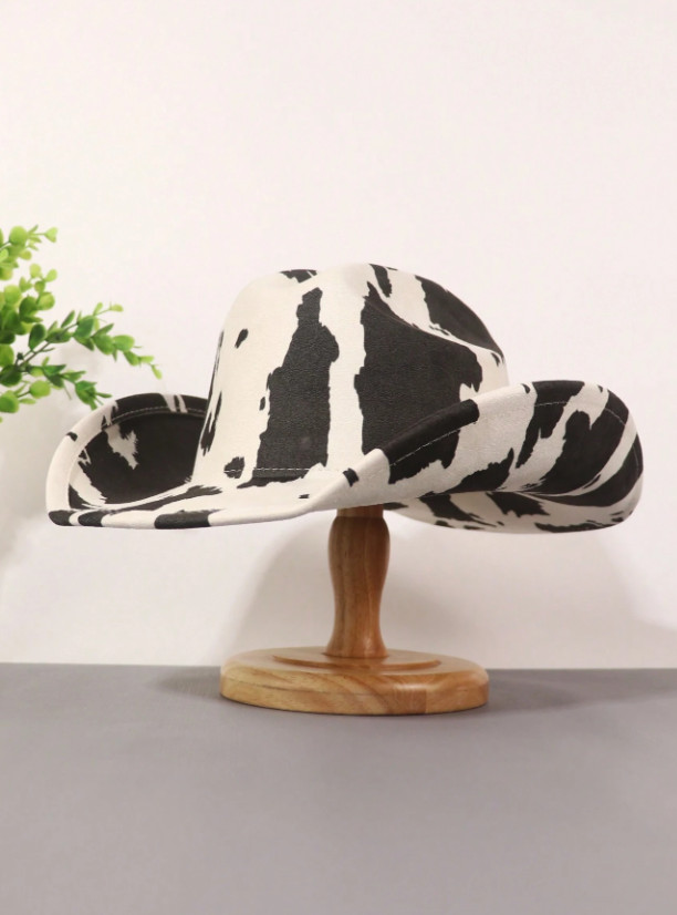 kapelusz kowbojski animal print