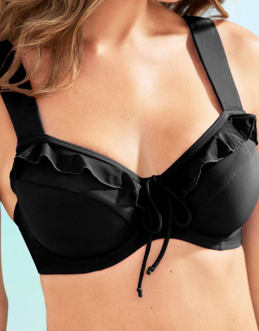 BIUSTONOSZ DAMSKI PLUS SIZE Z FISZBINAMI