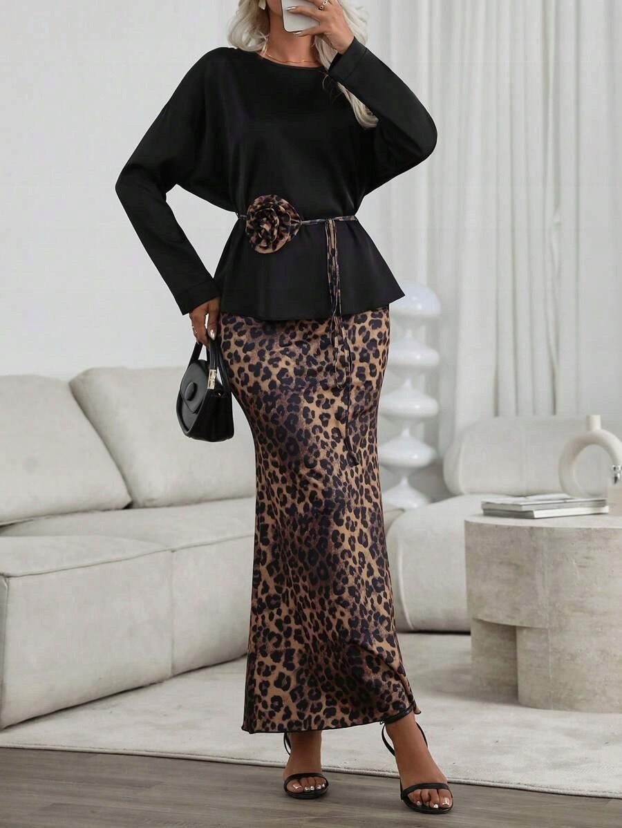 SPÓDNICA ANIMAL PRINT