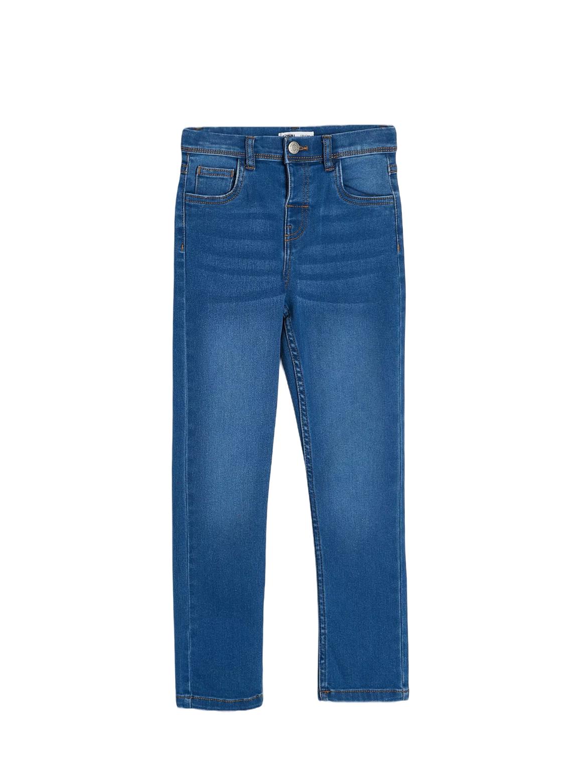 NIEBIESKIE SPODNIE JEANS