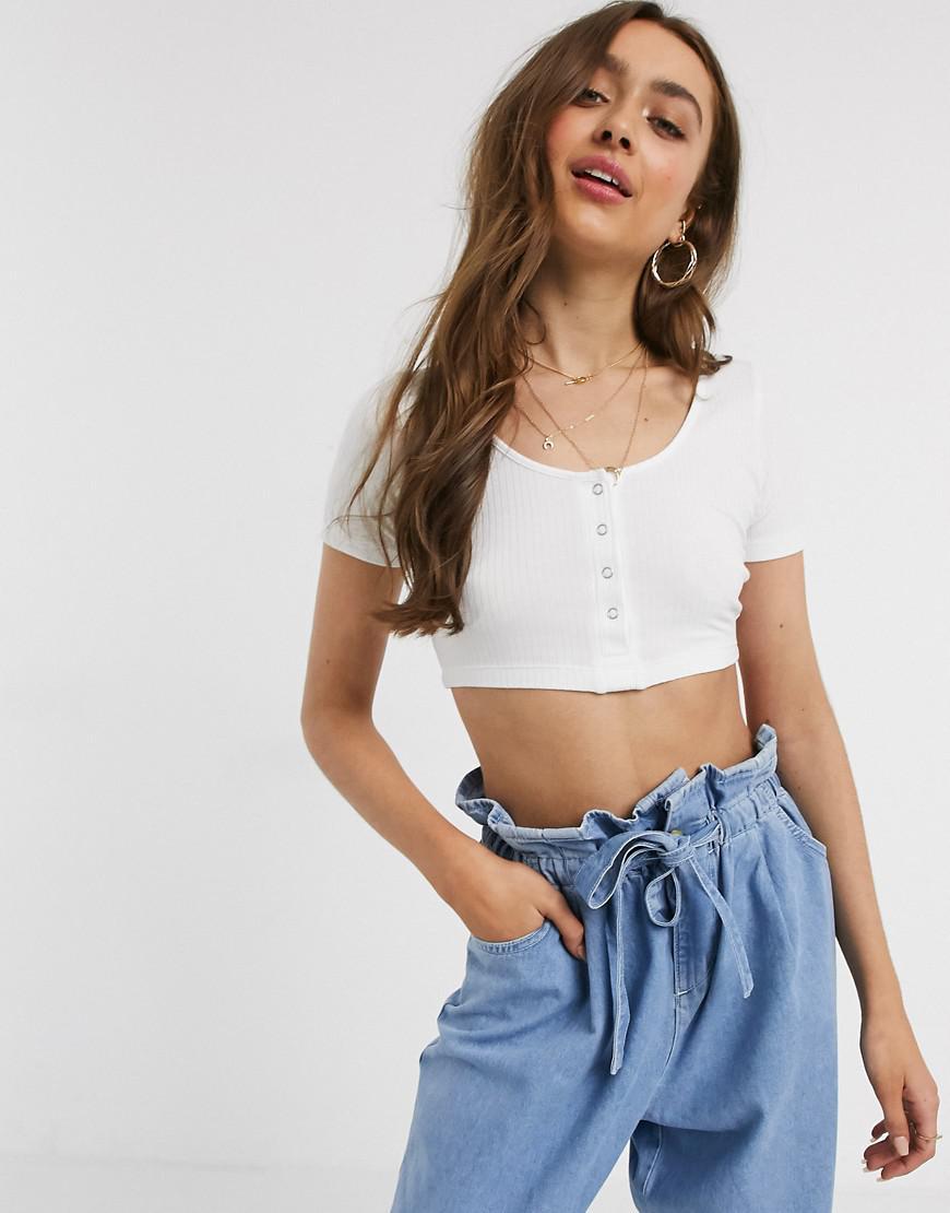 ROZPINANY CROP TOP