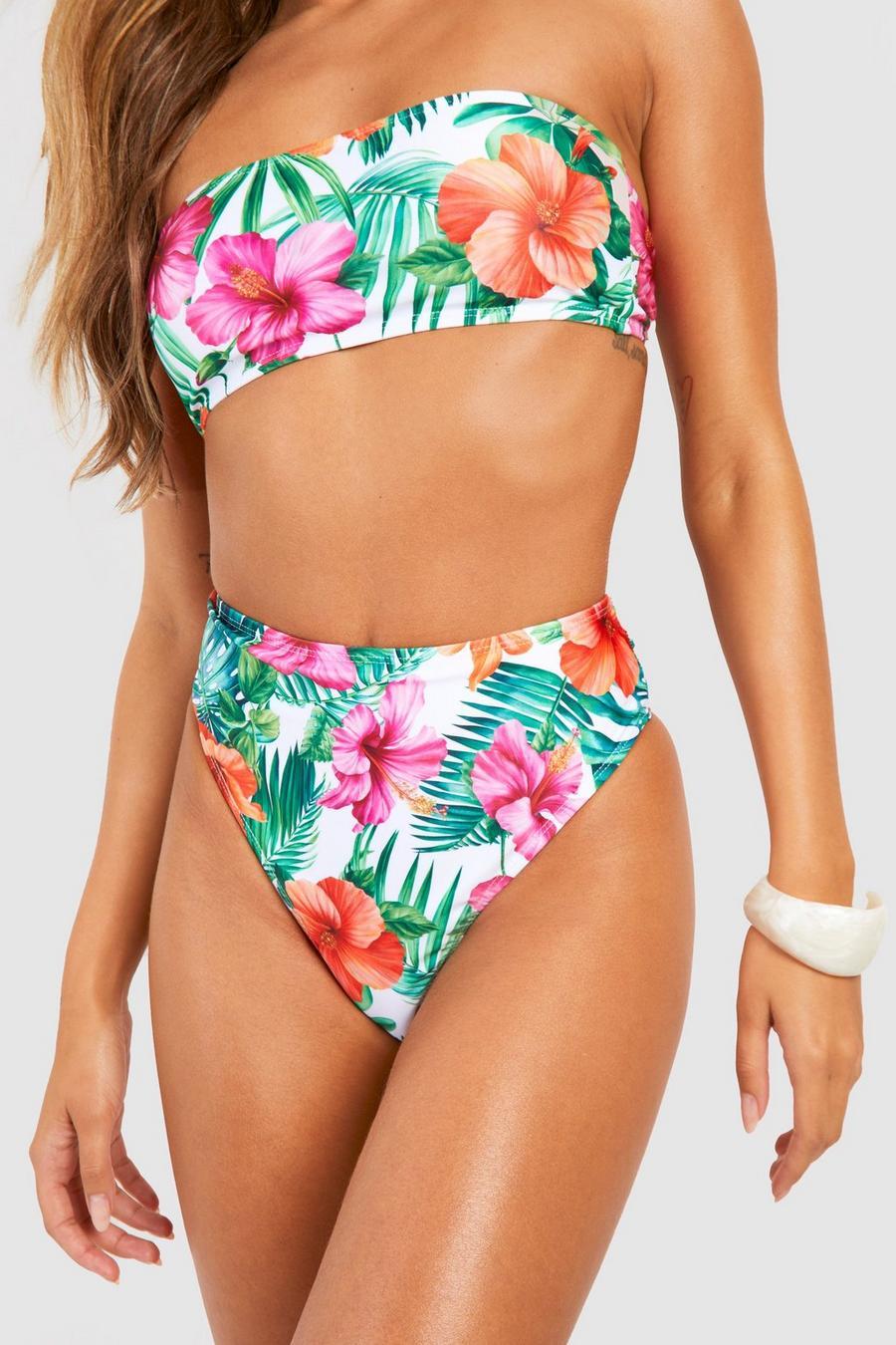 DÓŁ OD BIKINI TROPICAL PRINT