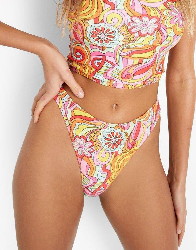 DÓŁ OD BIKINI WZÓR retro