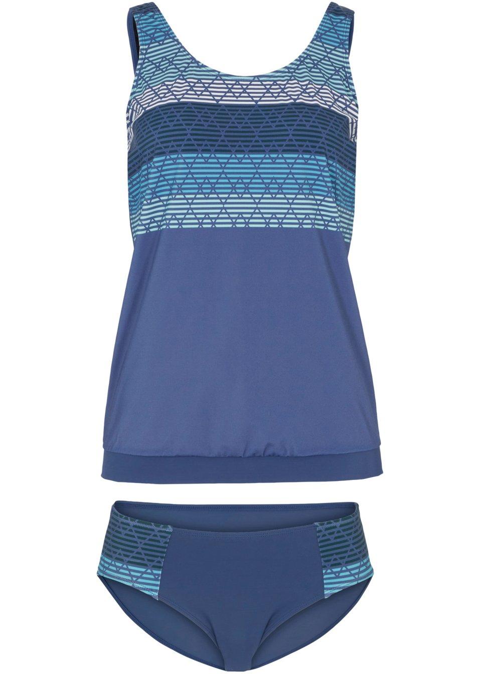 TANKINI 2 CZĘŚCIOWE Z WZOREM