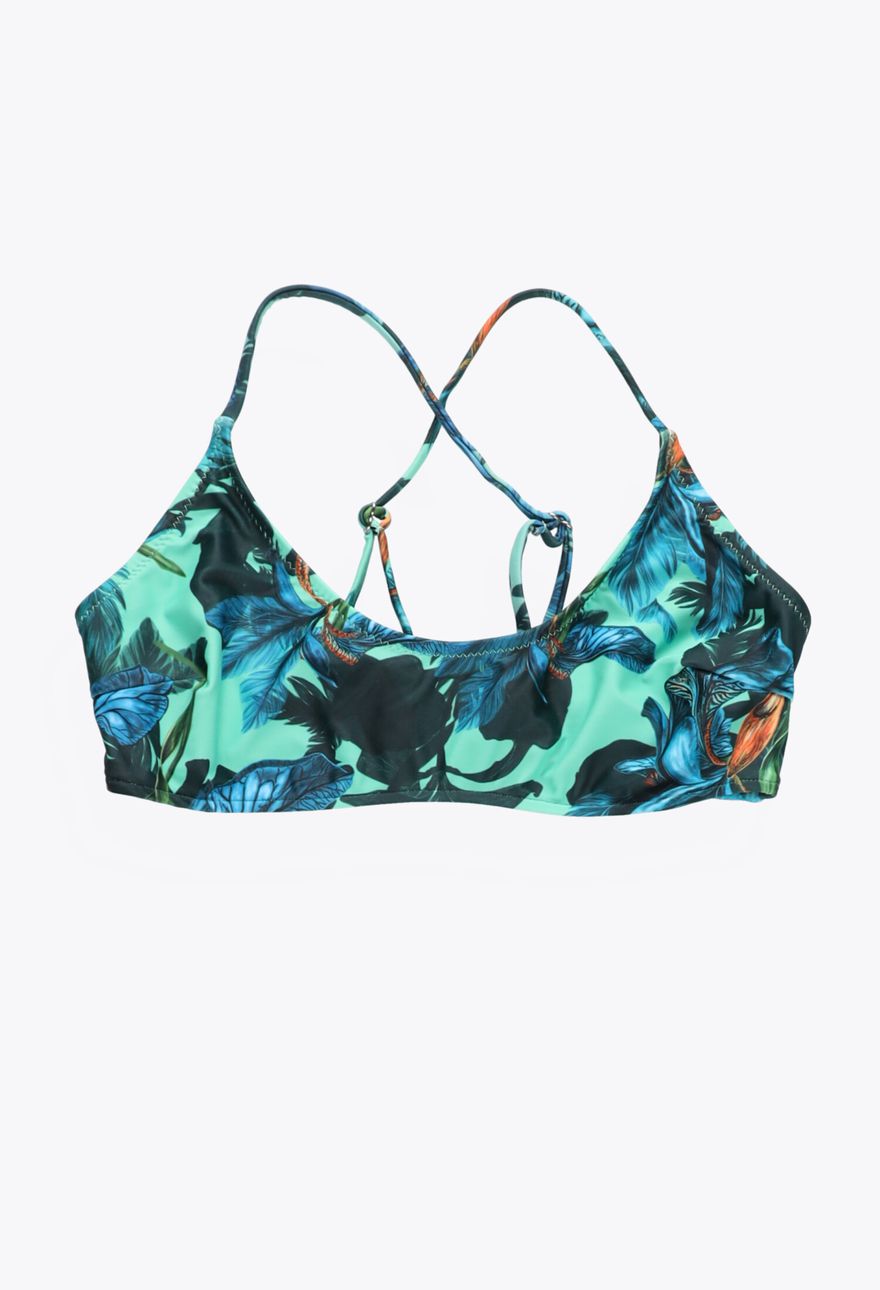 GÓRA BIKINI TROPICAL PRINT