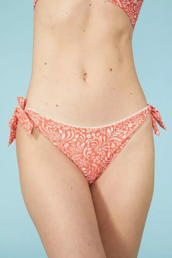 WIĄZANE MAJTKI BIKINI WZÓ PAISLEY