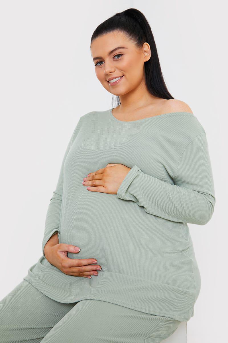ciążowa luźna BLUZKA PRĄŻKI