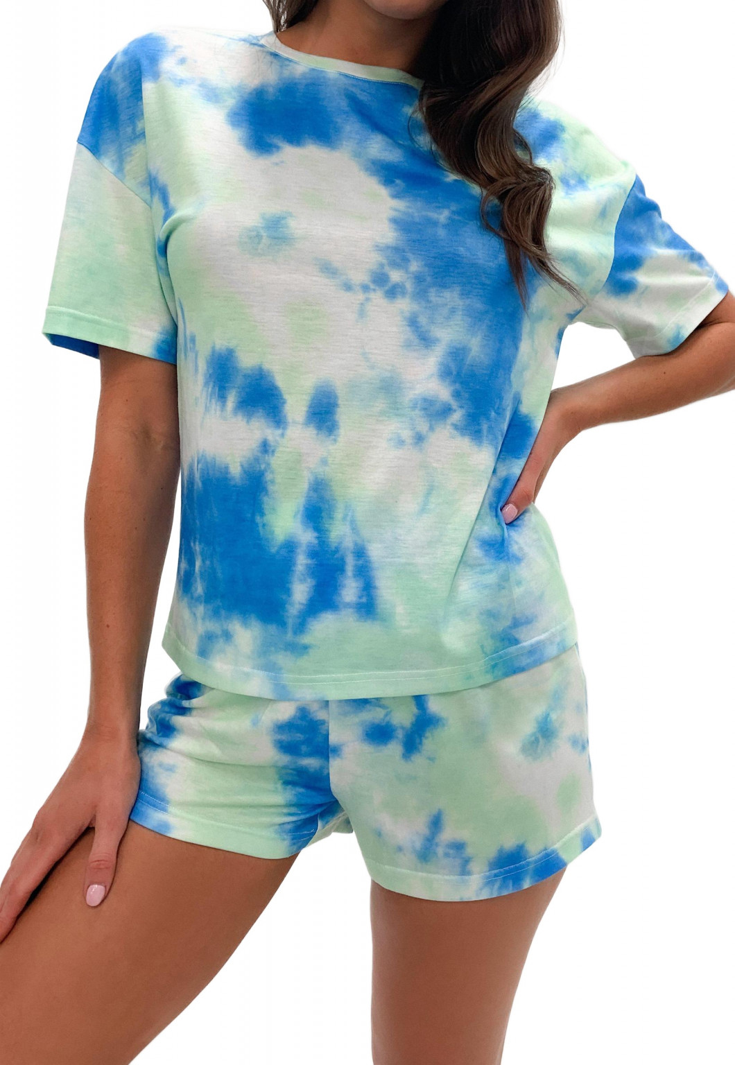 T-SHIRT SPODENKI TIE DYE