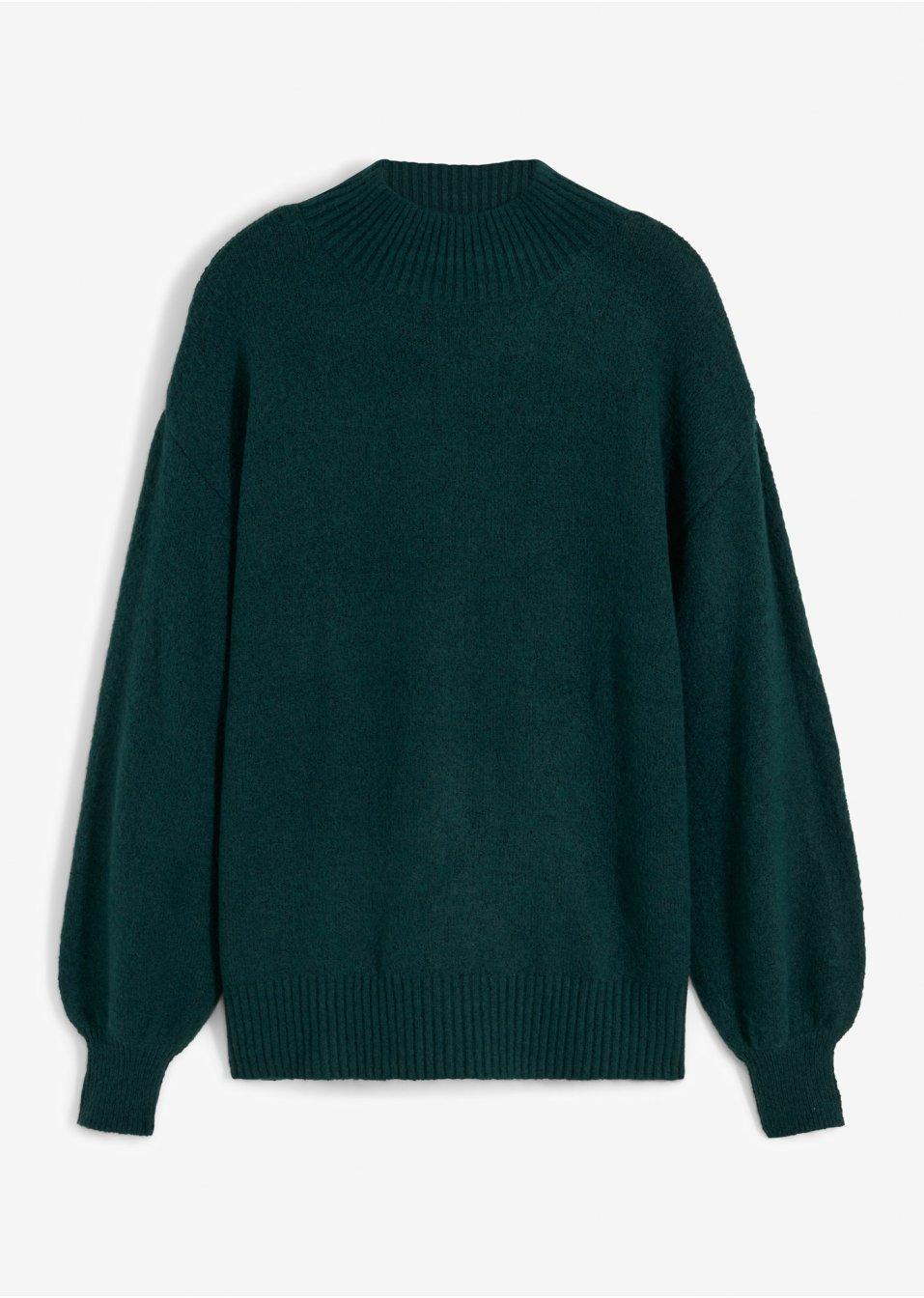 SWETER OVERSIZE ZE STÓJKA