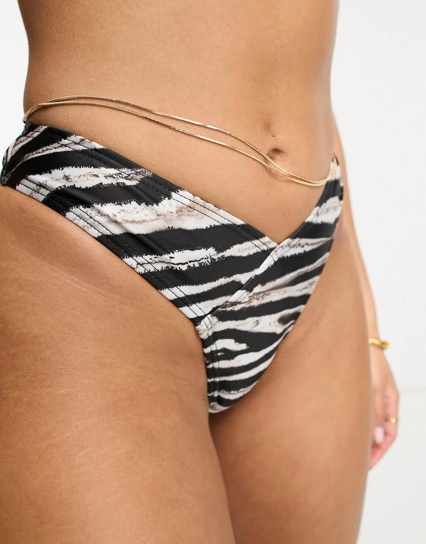 DÓŁ OD BIKINI ANIMAL PRINT