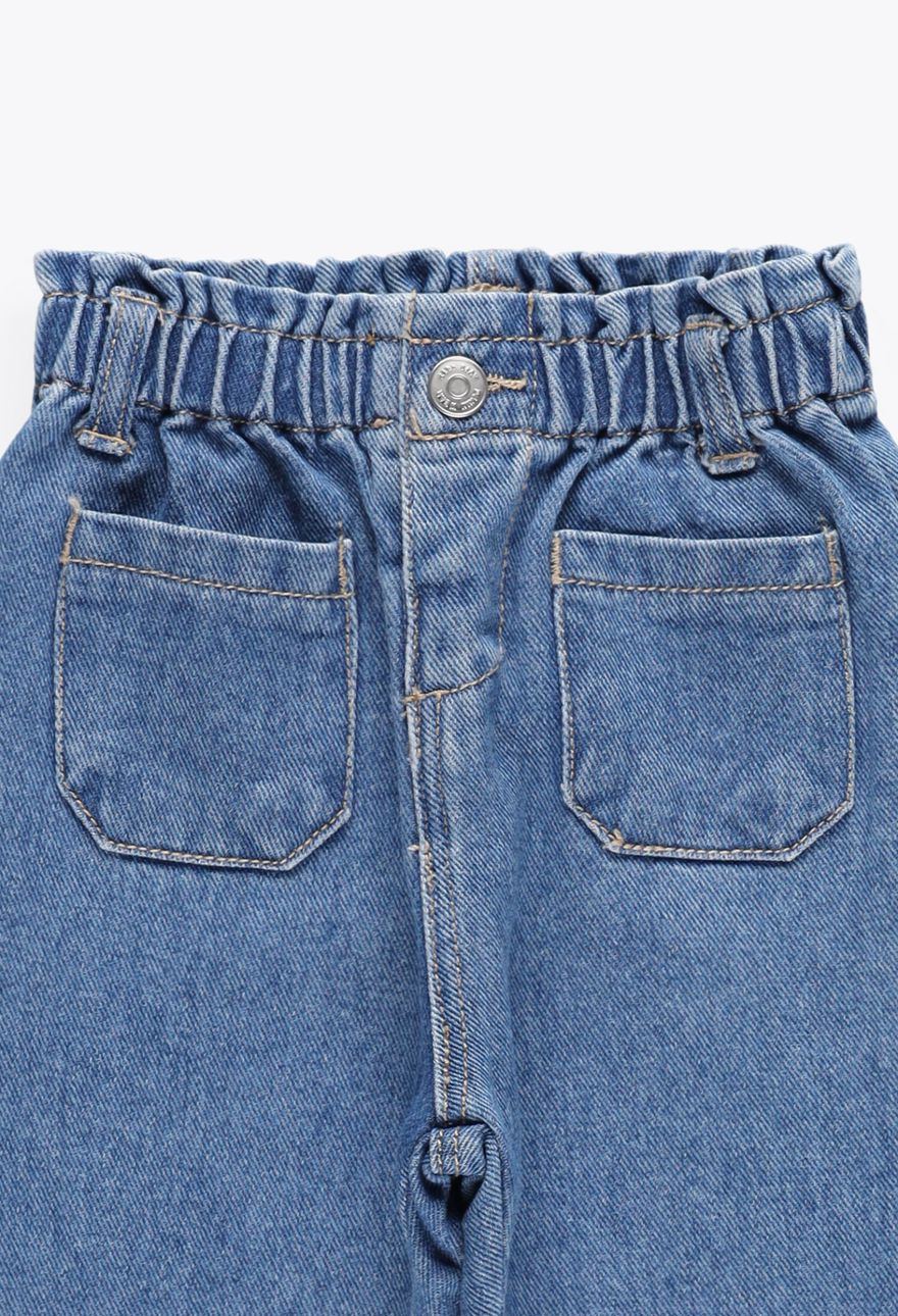 NIEBIESKIE SPODNIE JEANS