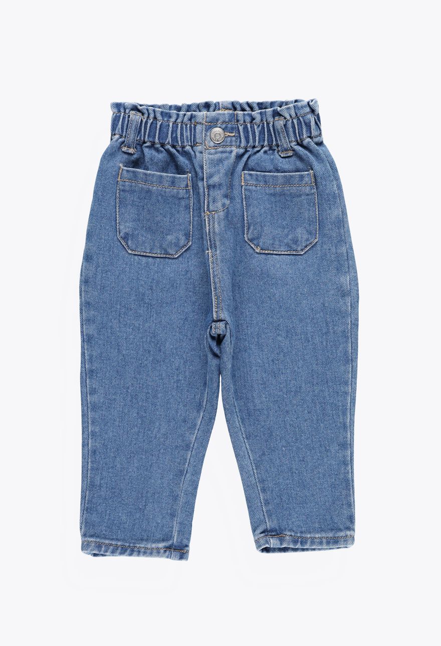 NIEBIESKIE SPODNIE JEANS