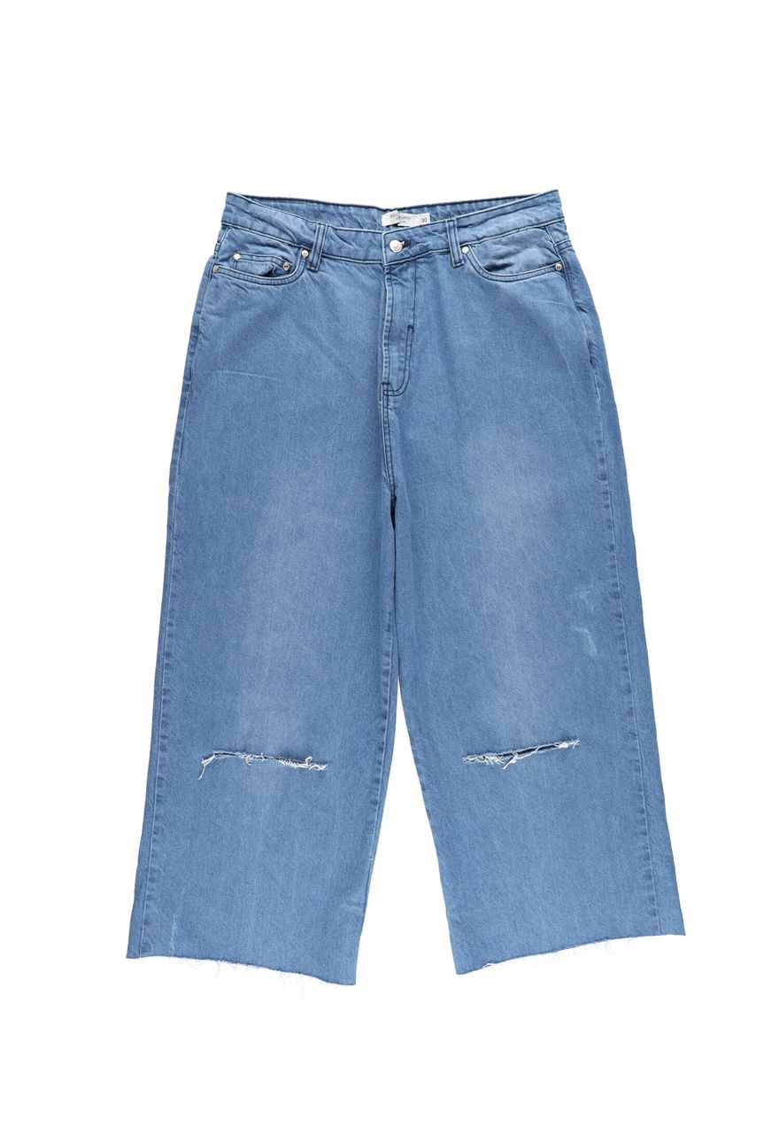 SZEROKIE SPODNIE JEANS