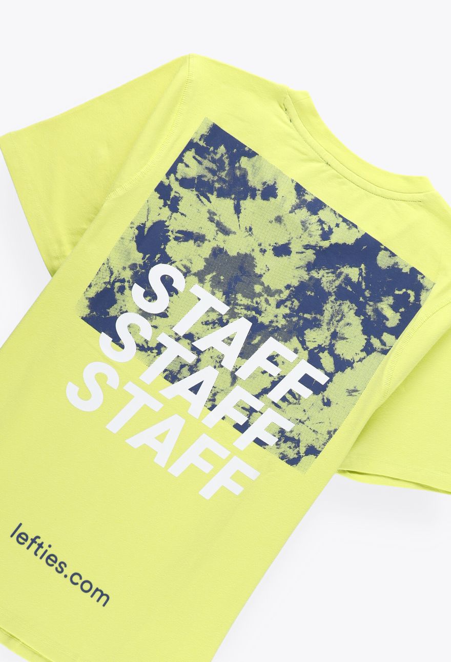 t-shirt neon napisy