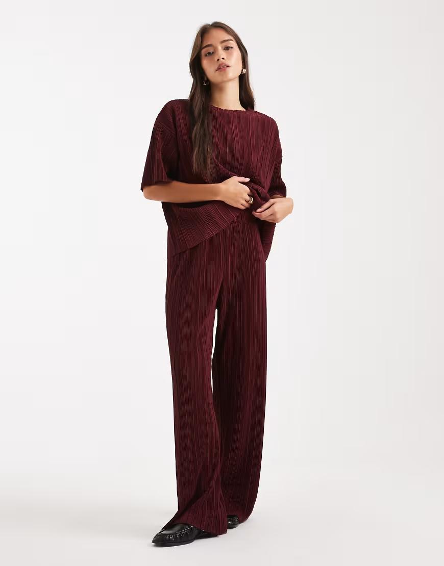 PLISOWANY BORDOWY TOP