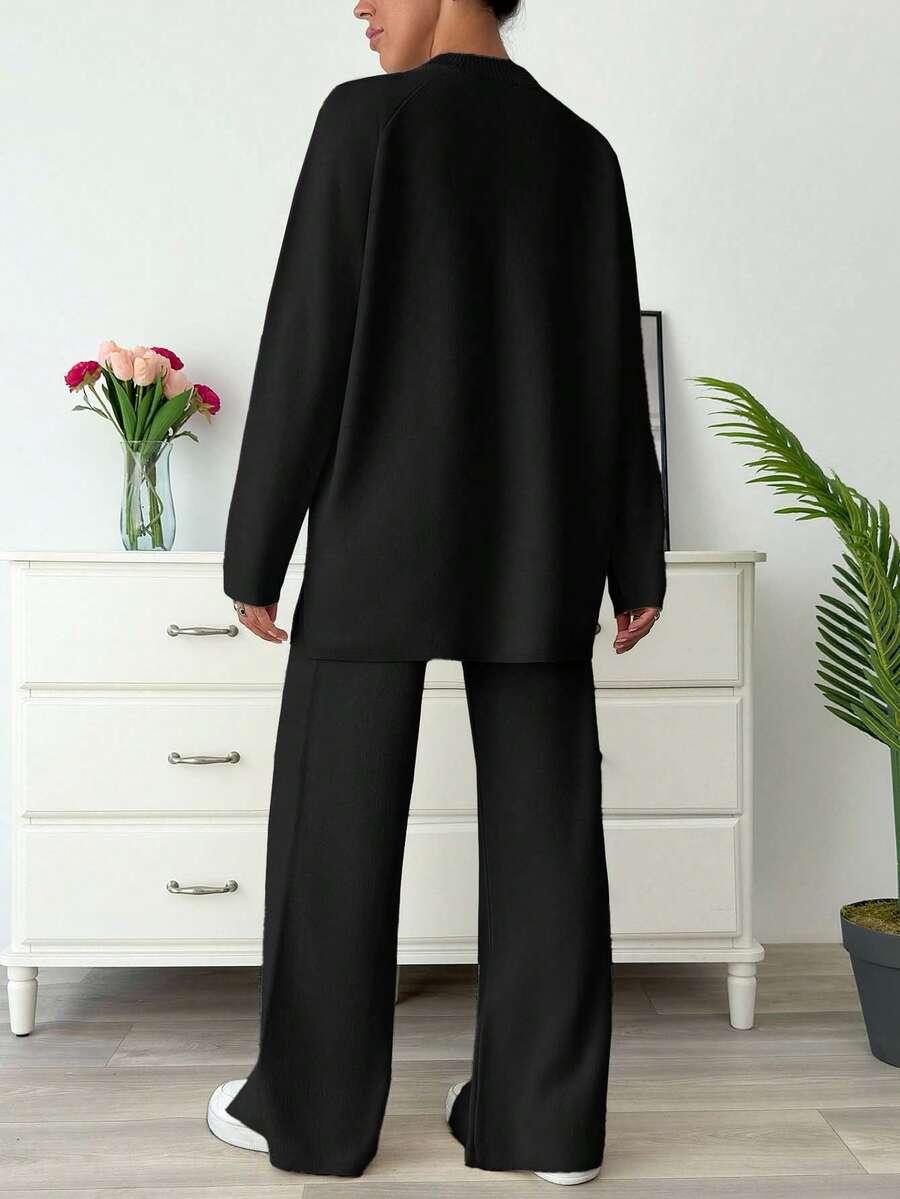 SPODNIE SWETER KOMPLET 