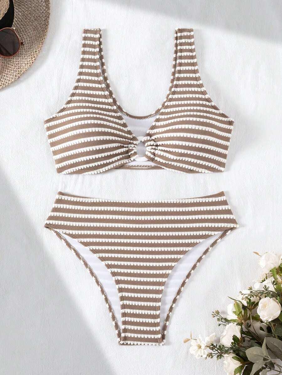 BIKINI DAMSKIE DWUCZĘŚCIOWE PASKI