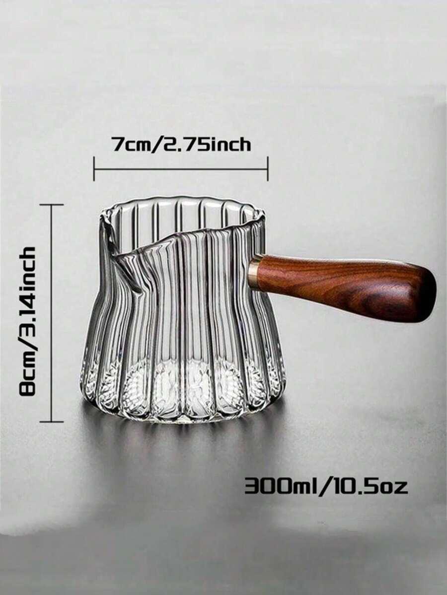 SZKLANY MLECZNIK Z UCHWYTEM