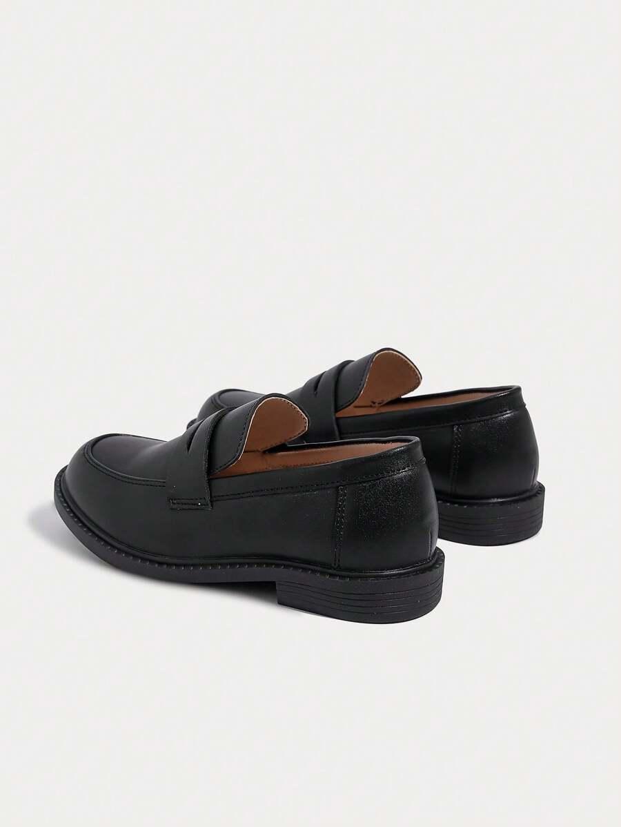 CZARNE MOKASYNY CASUAL