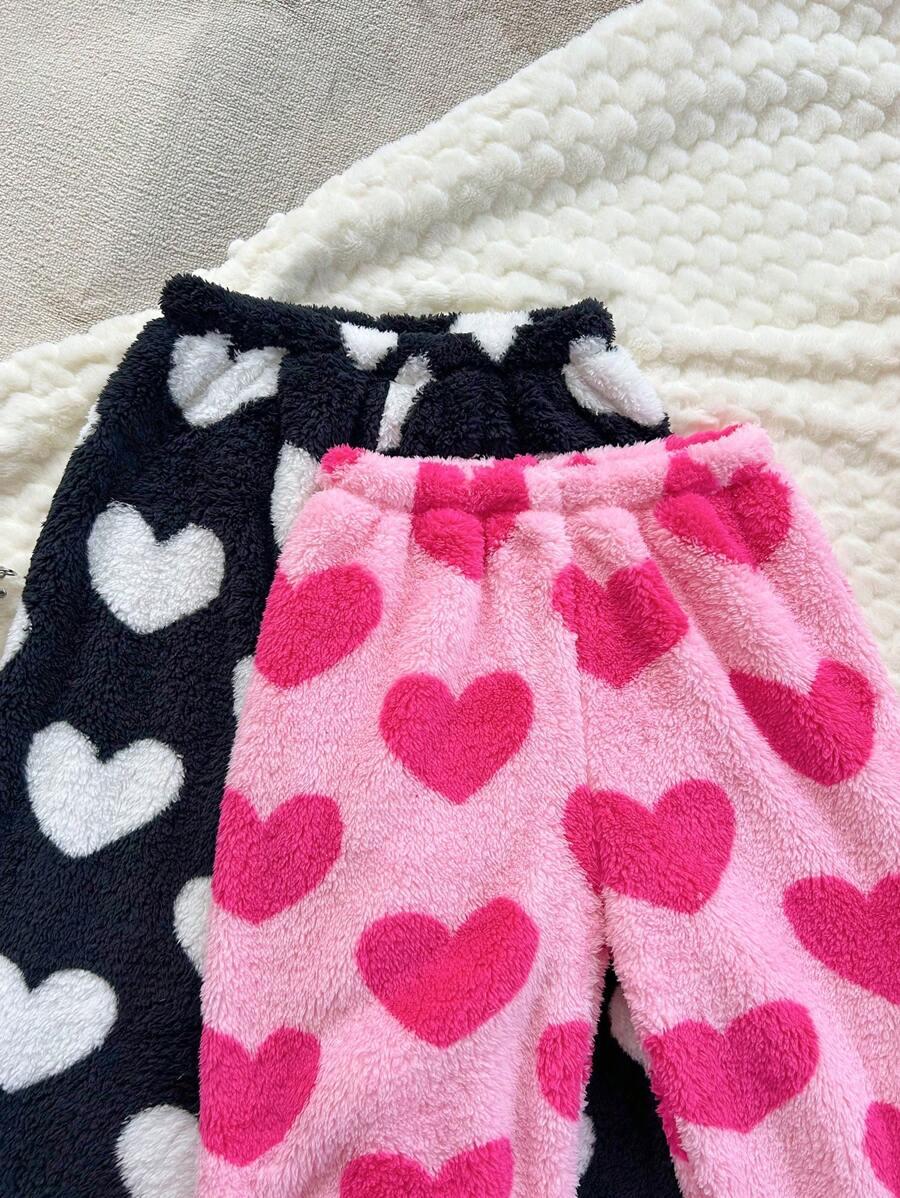 piżamowe spodnie wzór miś 2-pack