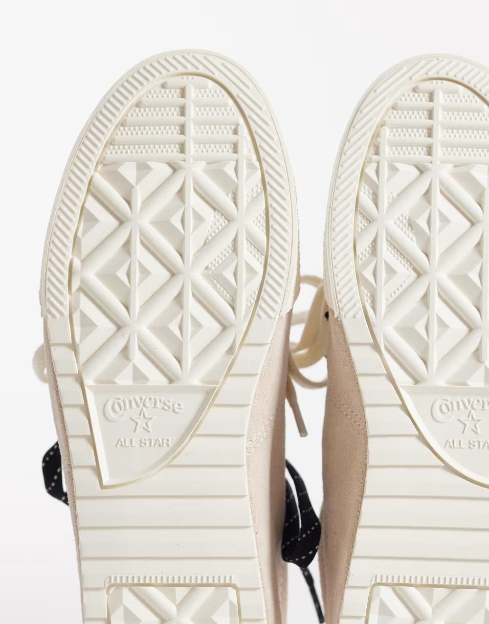 beżowe trampki Chuck Taylor Lo skóra naturalna