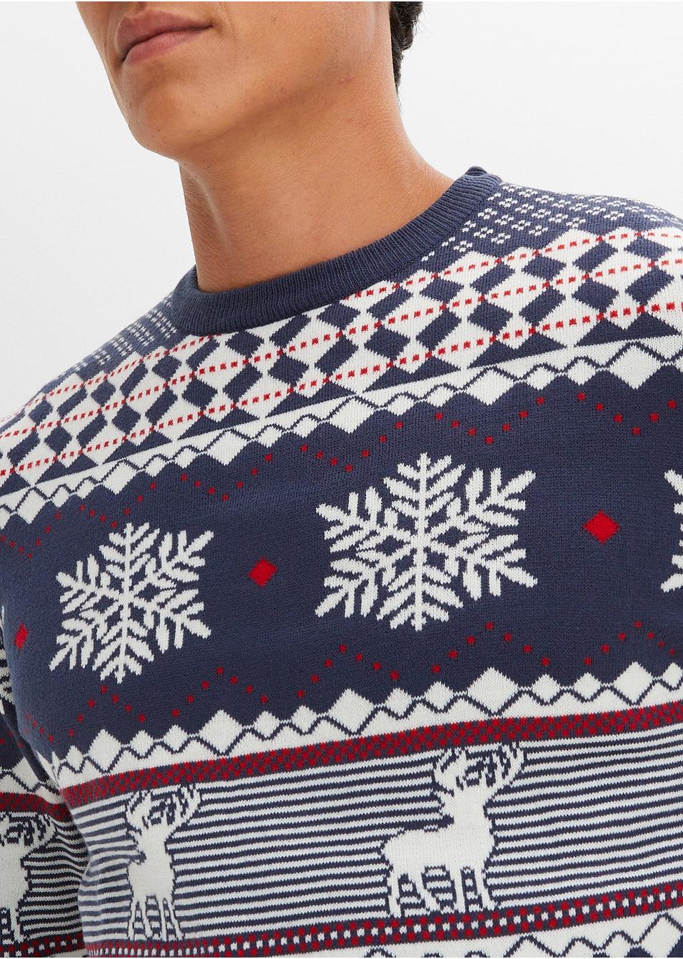 SWETER W NORWESKI WZÓR