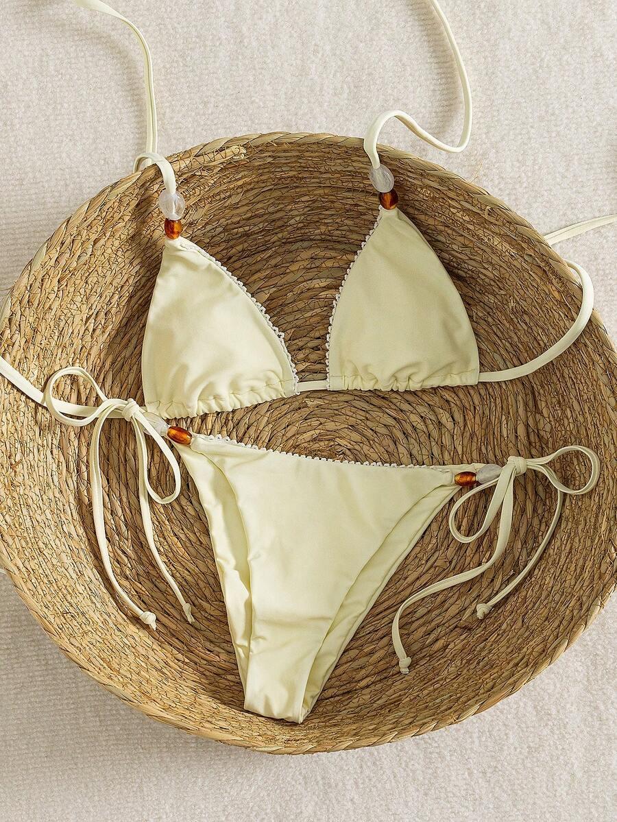 KOMPLET BIKINI WIĄZANY