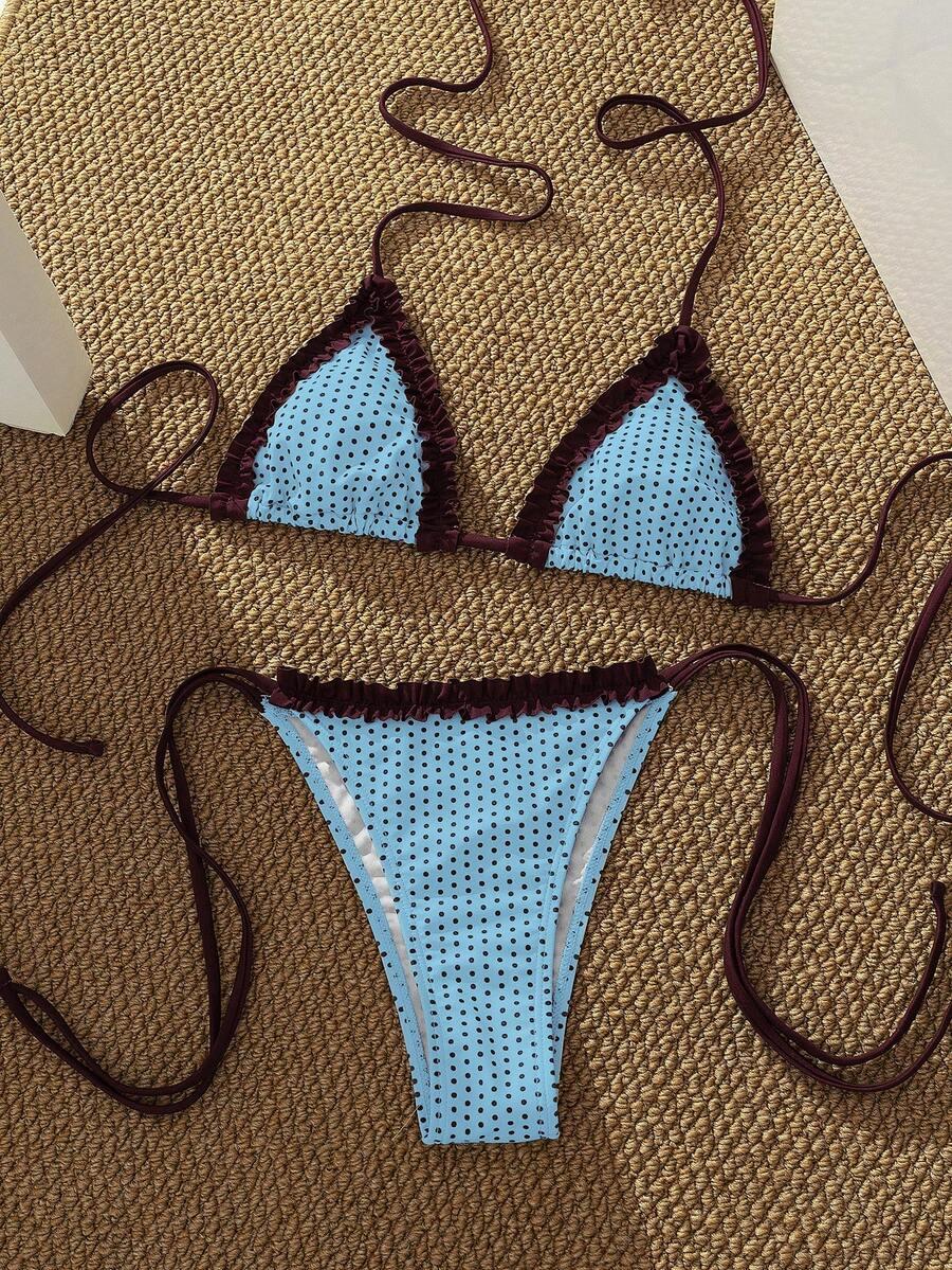WIĄZANE BIKINI DWUCZĘŚCIOWE