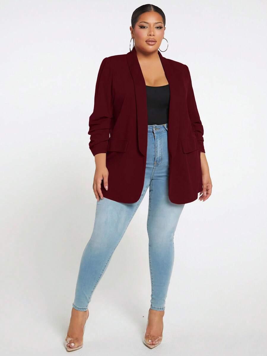 BORDOWA MARYNARKA CASUAL