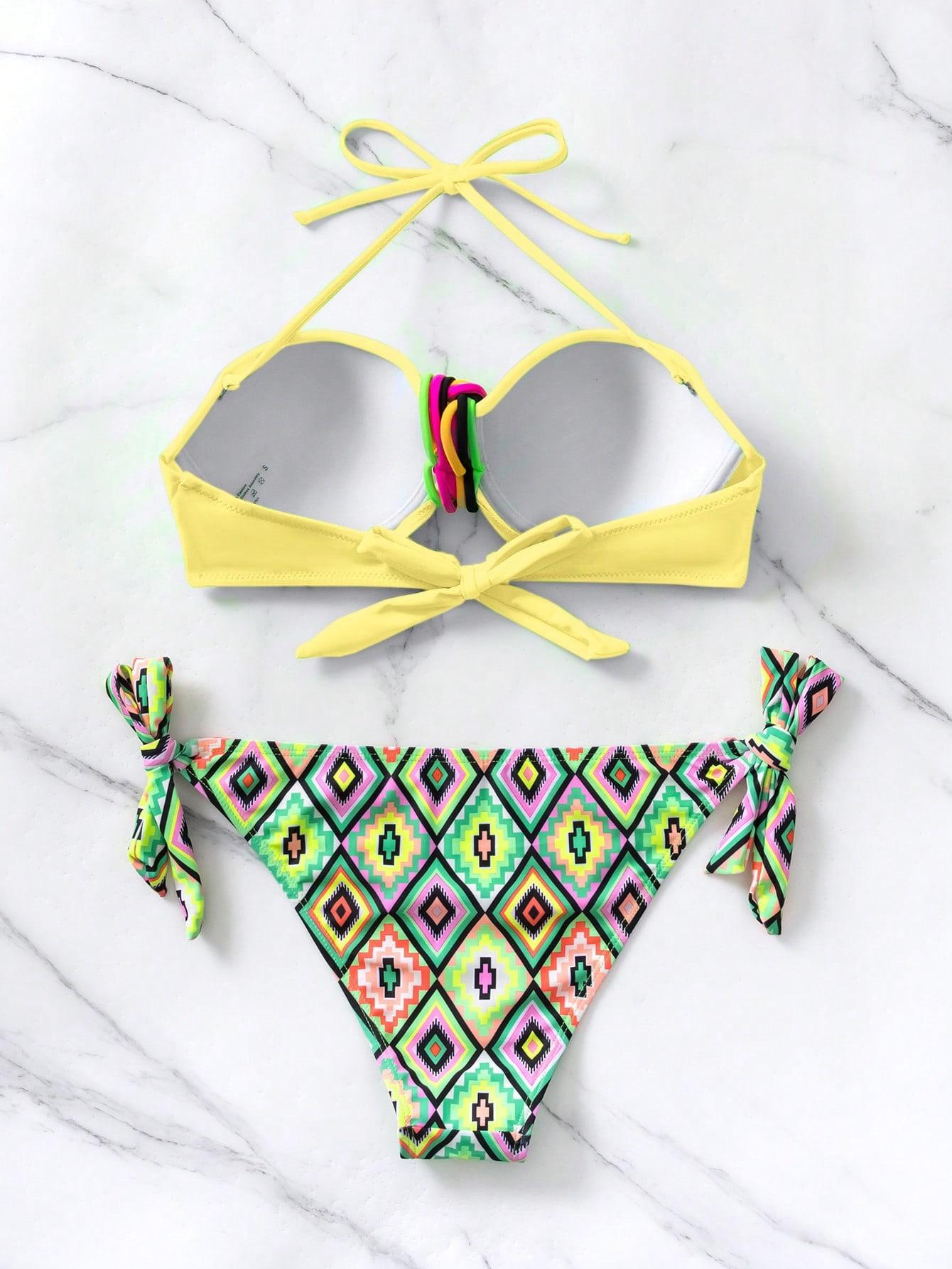 GÓRA OD BIKINI neon