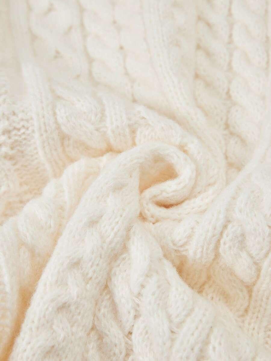 DZIANINOWY SWETER ZIP 