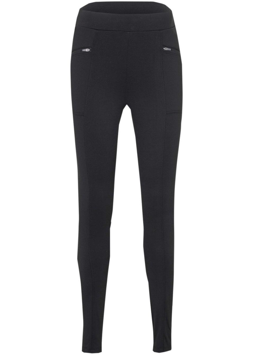CZARNE LEGGINSY CASUAL
