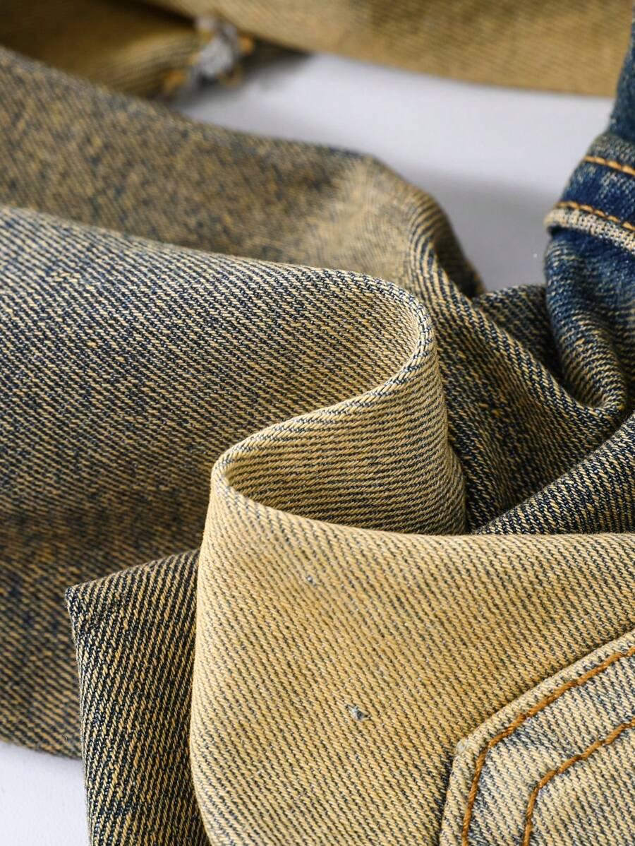 spodnie jeans kieszenie 