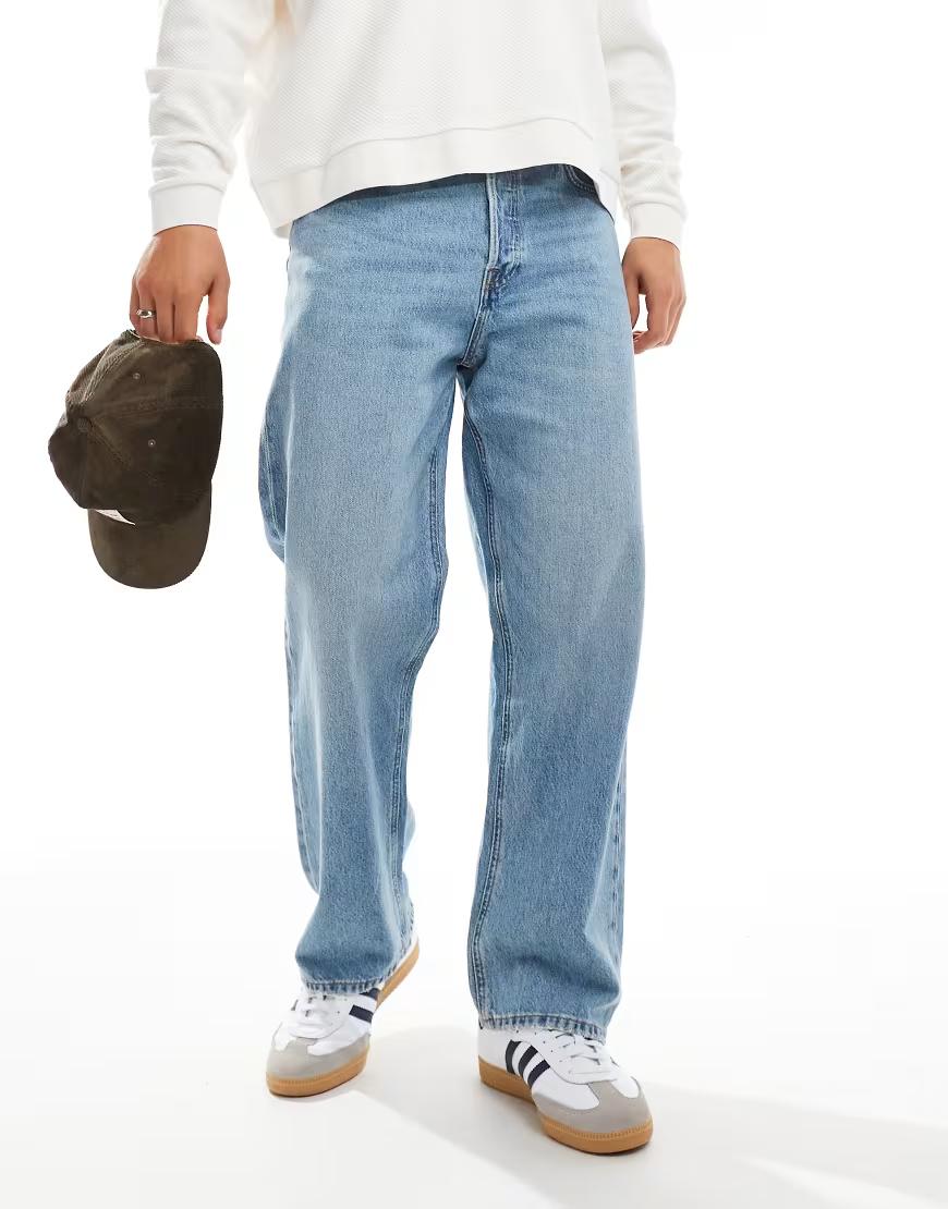 NIEBIESKIE SPODNIE JEANS