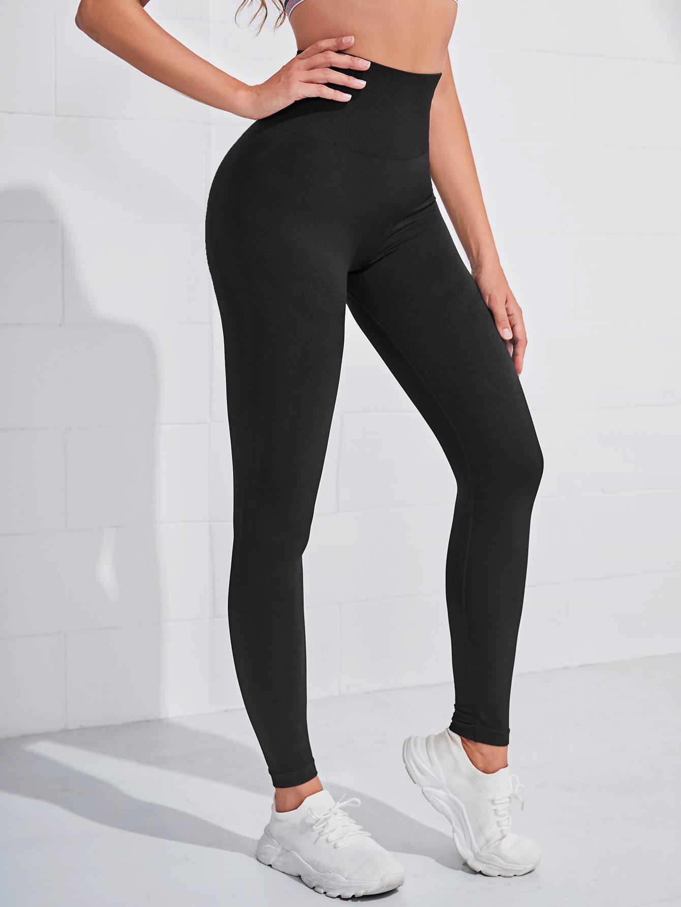CZARNE SPORTOWE LEGGINSY