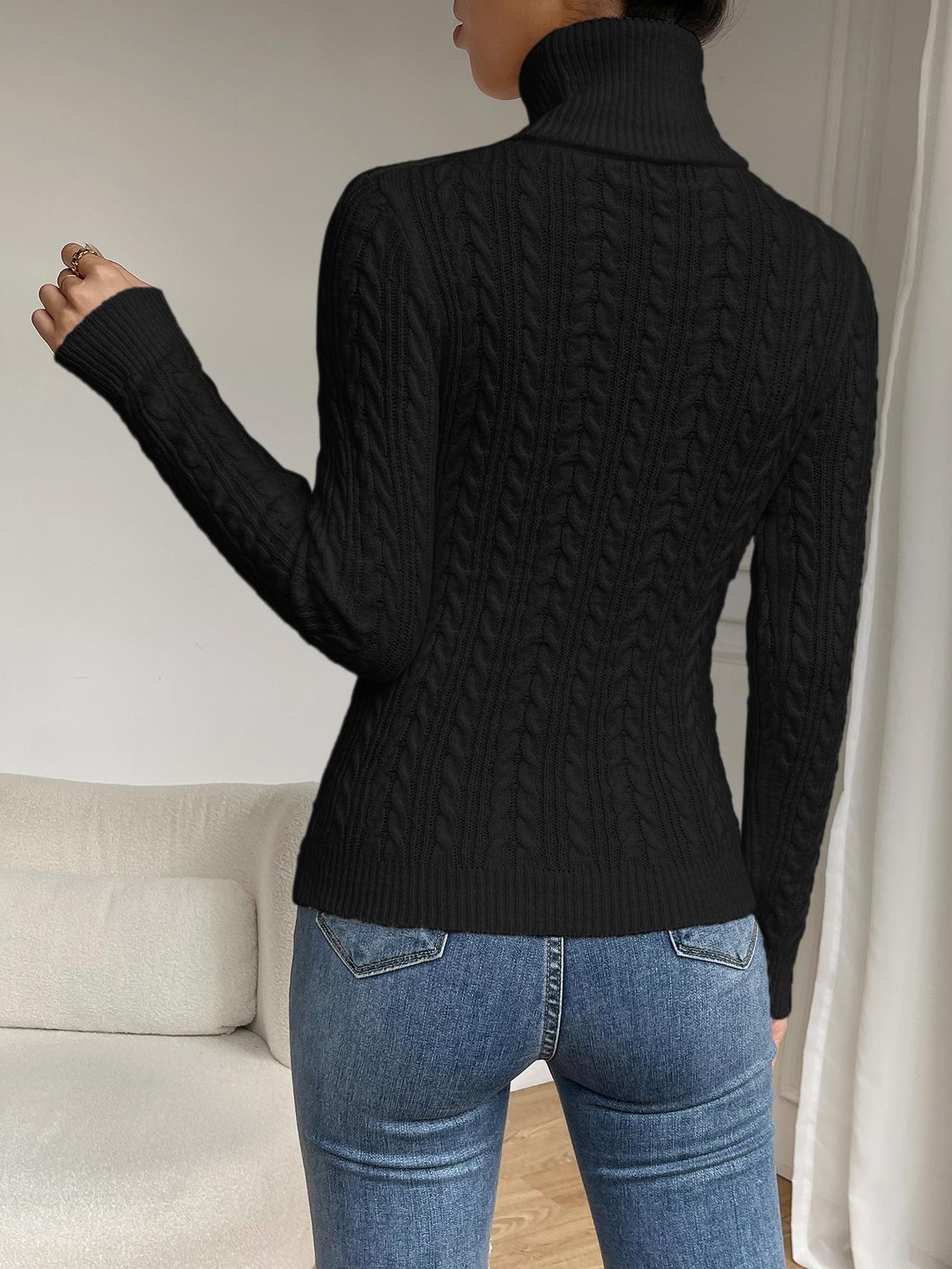 CZARNY SWETER GOLF