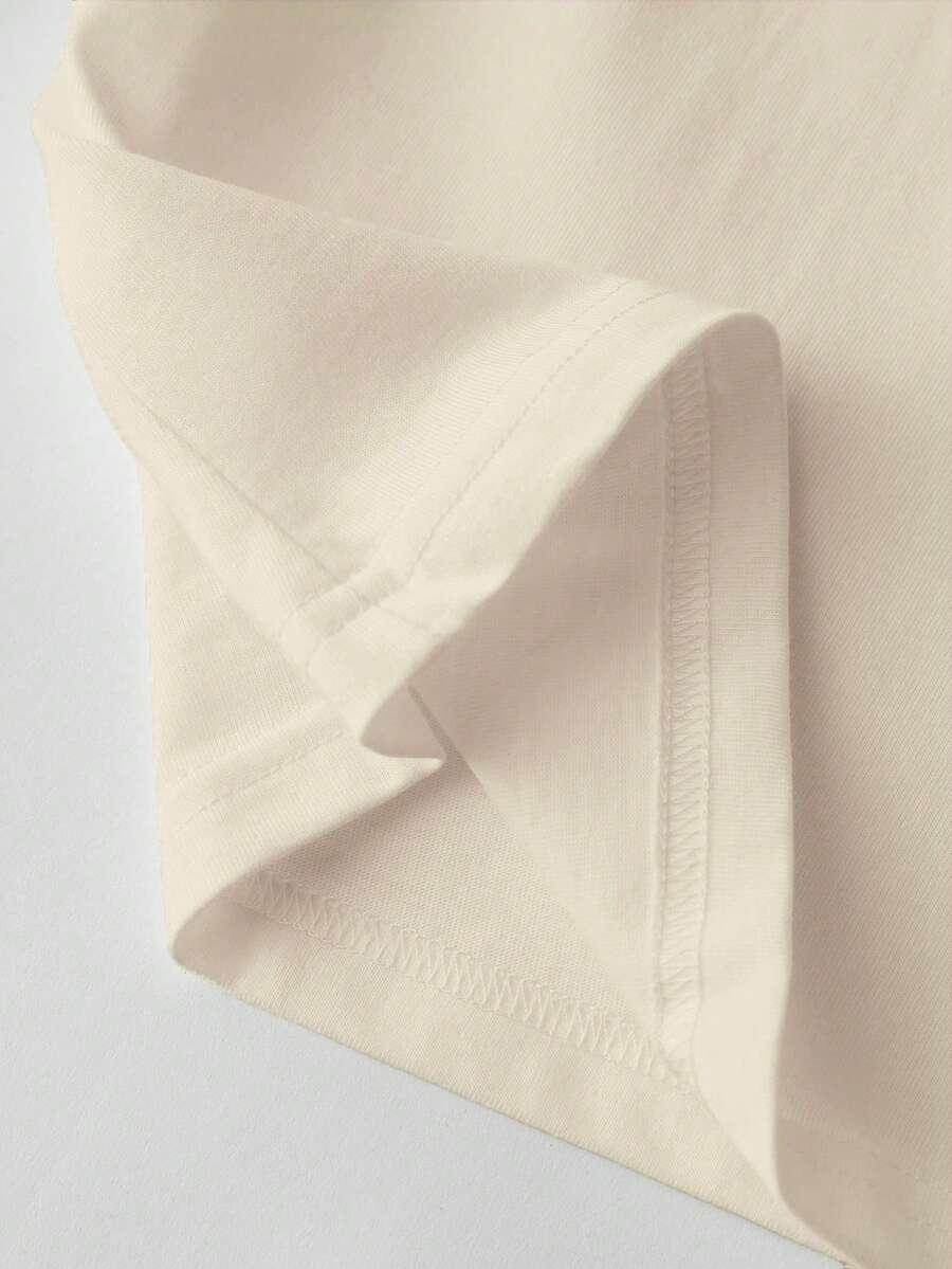 ŻÓŁTY T-SHIRT PRINT 