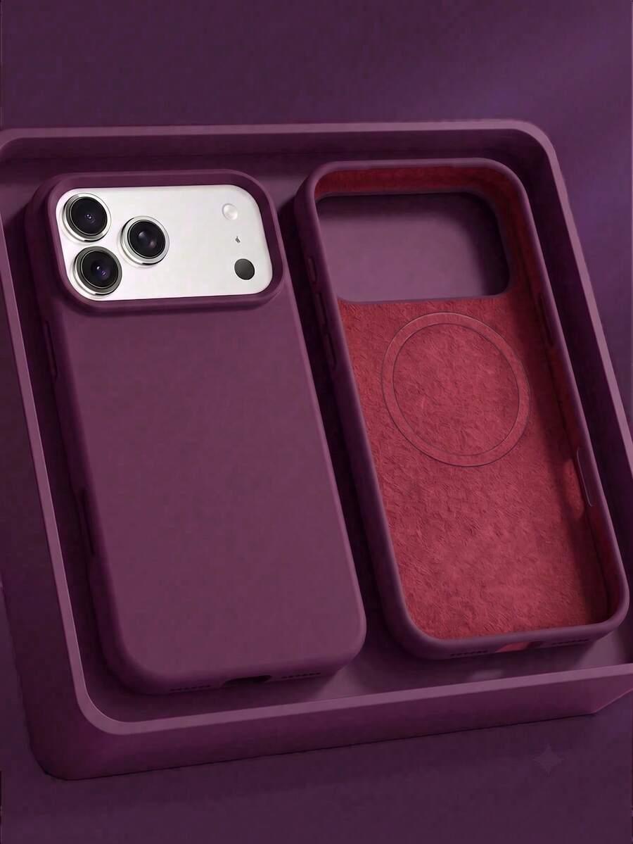 FIOLETOWE ETUI NA TELEFON IPHONE 16 PRO