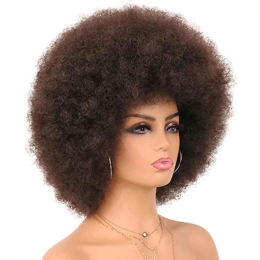 peruka włosy syntetyczne afro