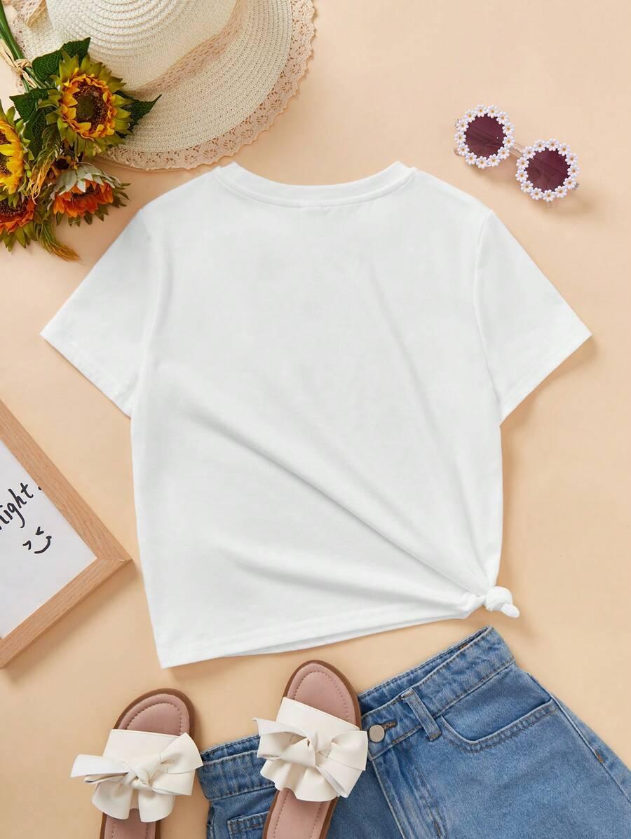 BIAŁY T-SHIRT BASIC