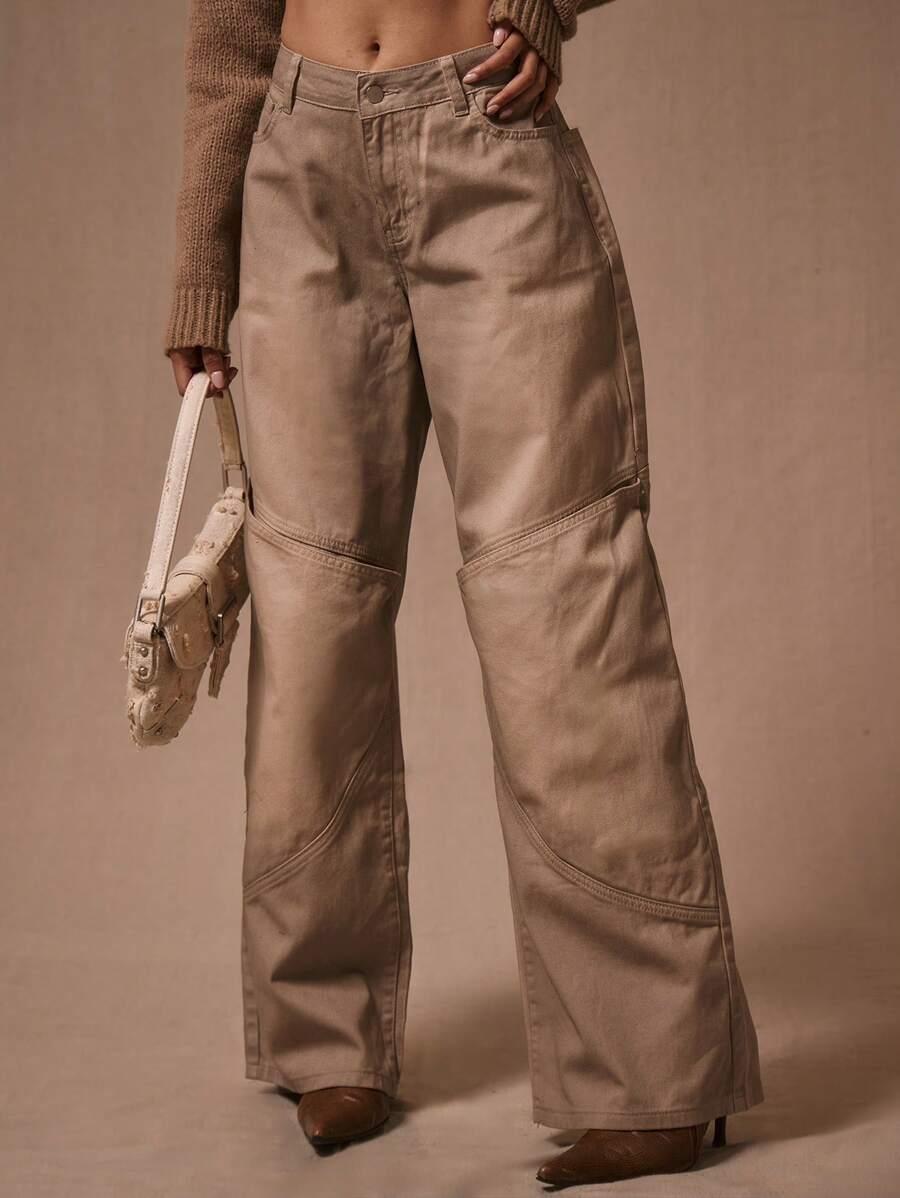 SPODNIE JEANS PROSTA NOGAWKA