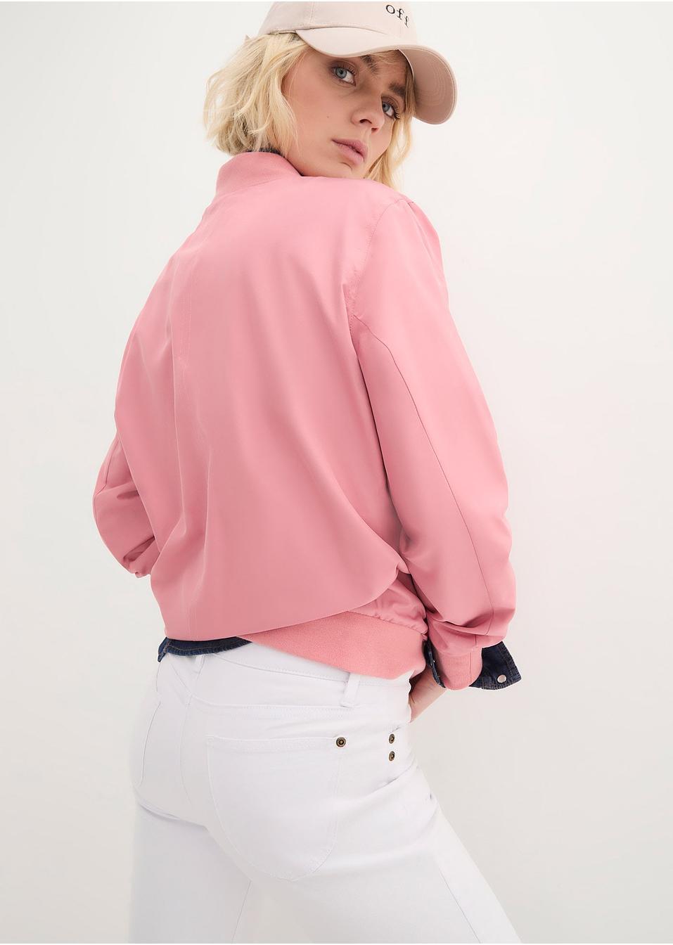 BIAŁE SPODNIE JEANS