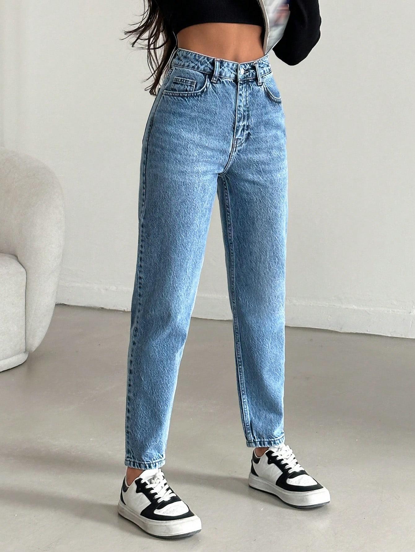 NIEBIESKIE SPODNIE JEANS