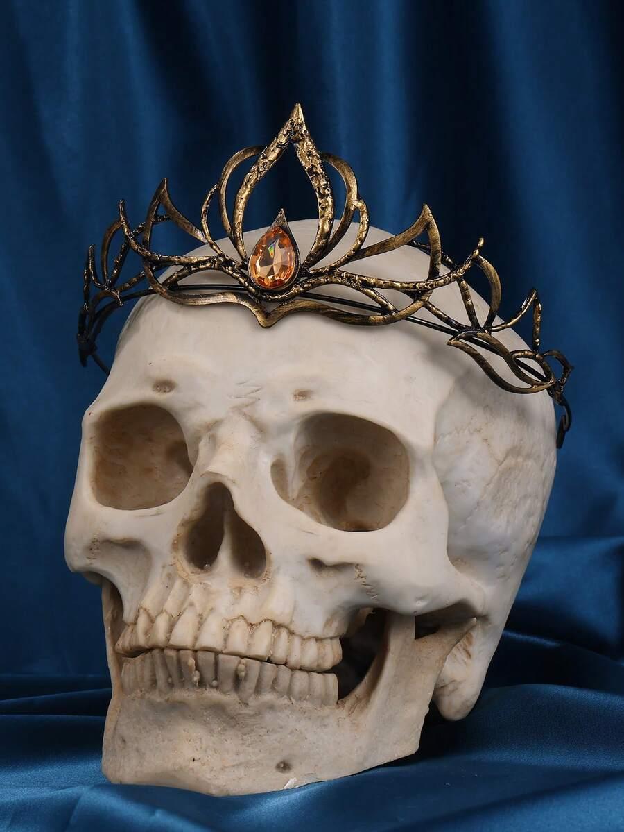 złota opaska korona