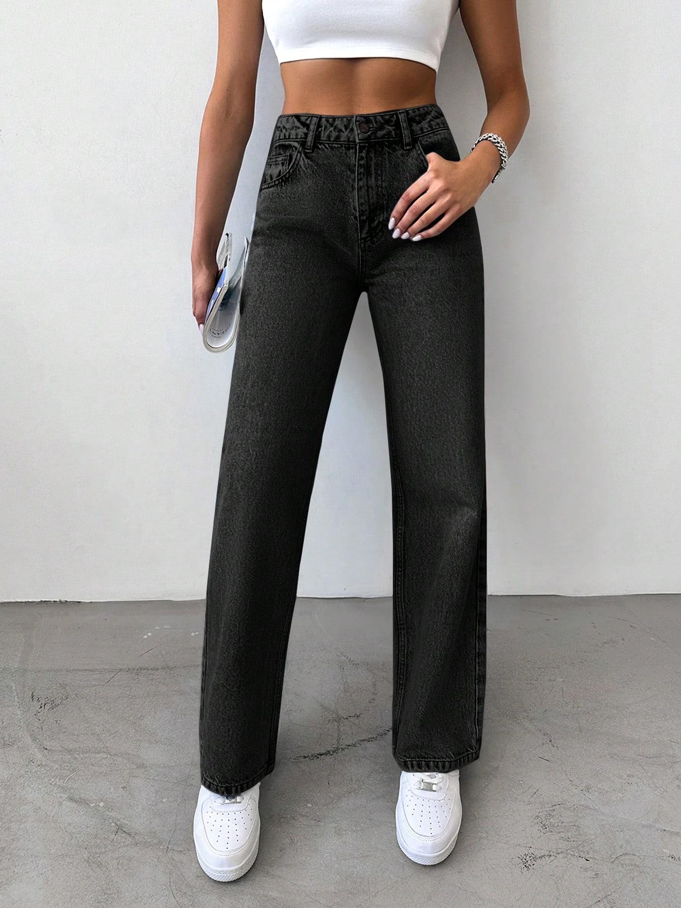 PROSTE JEANSY DAMSKIE 